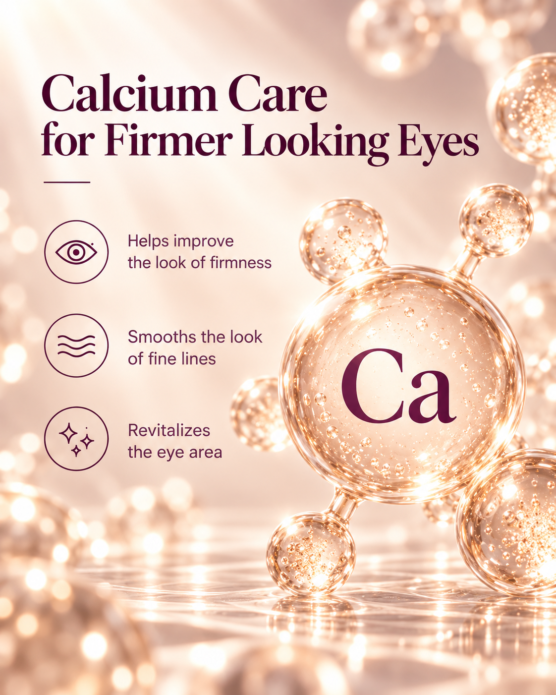 Firmora Lift Eye Cream: Collagen Boosting Calcium Dark Spot Eye Cream