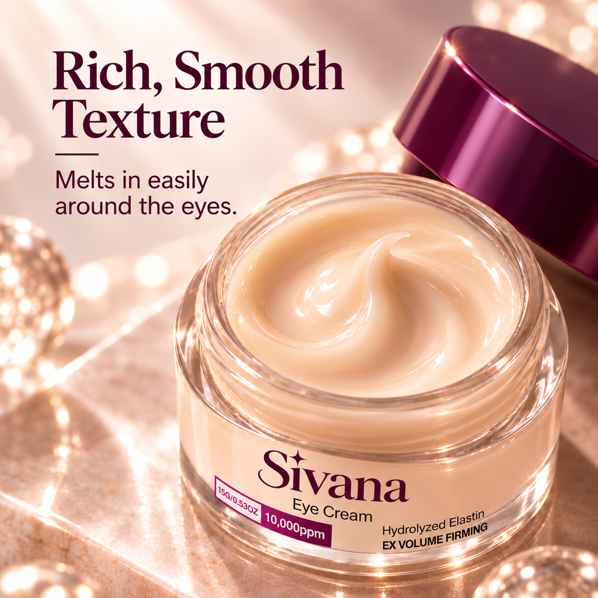 Firmora Lift Eye Cream: Collagen Boosting Calcium Dark Spot Eye Cream